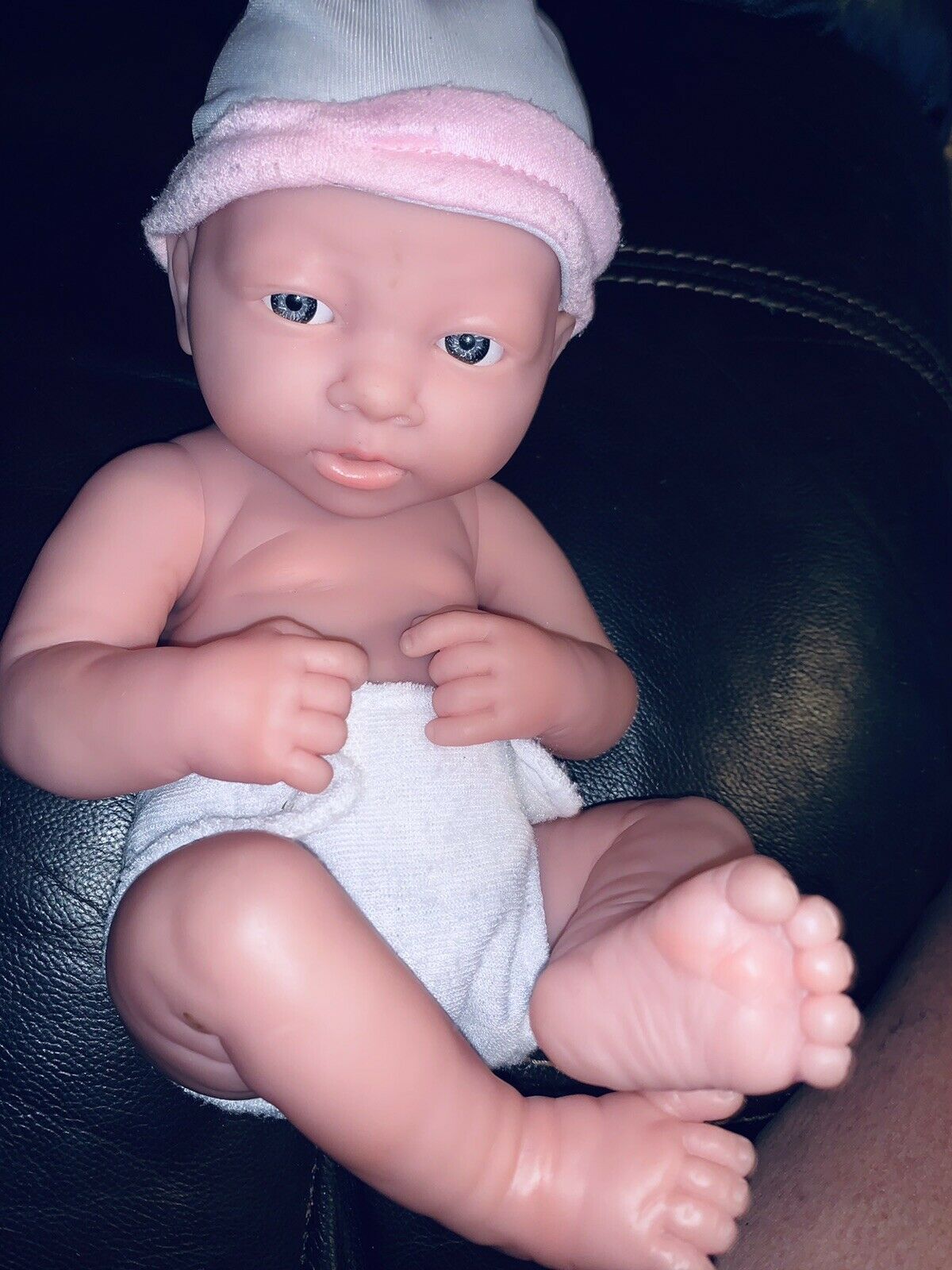 Berenguer Doll Newborn With Hat And Diaper Pink Adorable🌸 Reborn Project