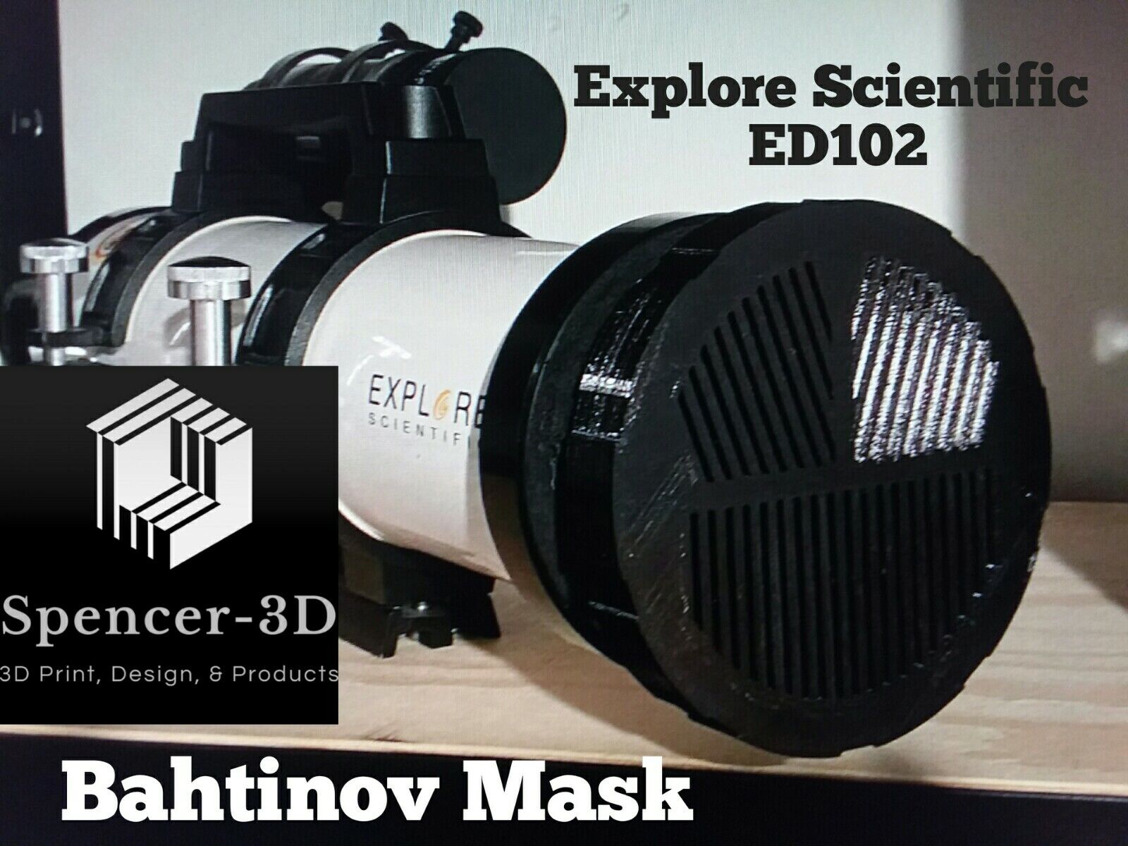 Explore Scientific Ed102 Bahtinov V2 Edition Spencer-3d