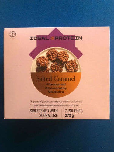 Ideal Protein Salted Caramel Chocolatey Clusters - 7 Servings - Exp 8/31/22
