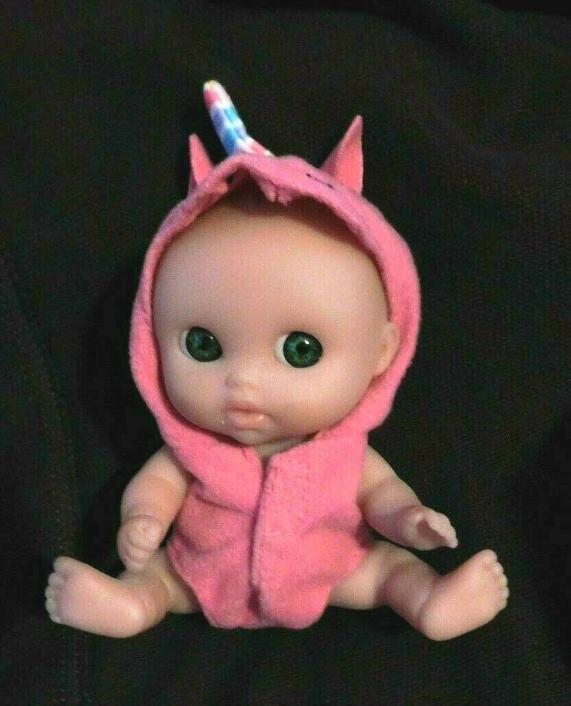Berenguer 5" Sweet Baby Doll In Unicorn Outfit