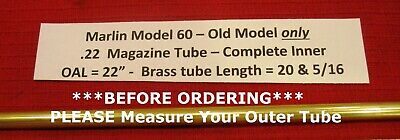 Marlin Model 60 .22 Inner Magazine Tube - For Pre 1975 Rifles Part # 607222