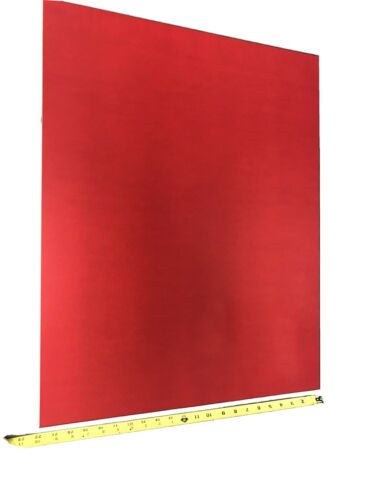 Red Rubylith 10 Sheets 22” X 28” .005" Blocks Uv Rays Nos