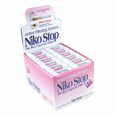 Niko Stop Cig Filter Single Box Of 360  Filters, 12 Packs