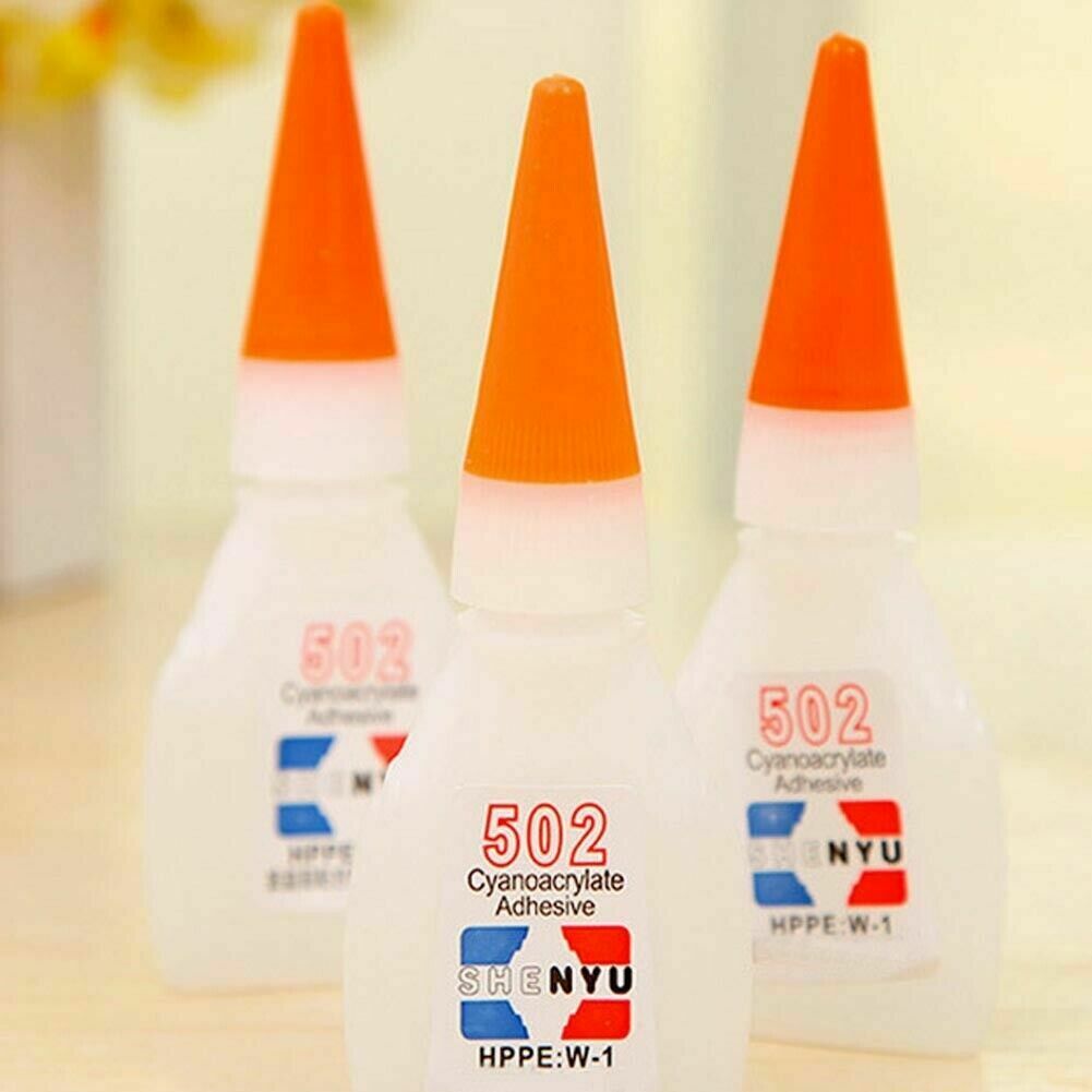 1pcs 502 Super Glue Cyanoacrylate Instant Strong Adhesive Fast New Type