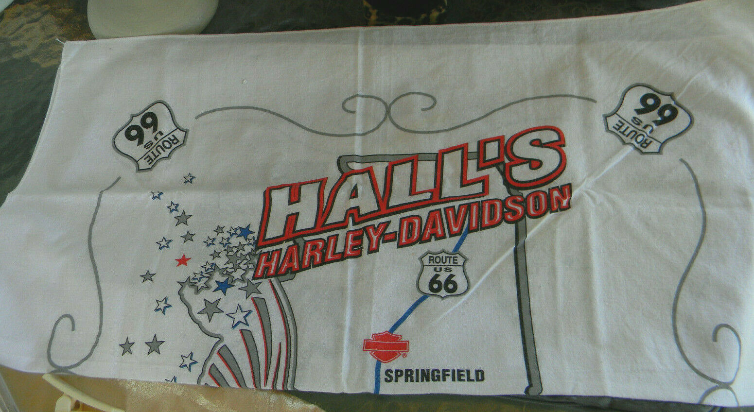 2001 Harley Davidson Bandana Route 66 Springfield Il 20.5" Rk Stratman Inc