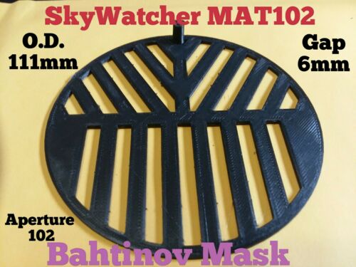 Skywatcher Mat102 Bahtinov Focus Mask O.d-111