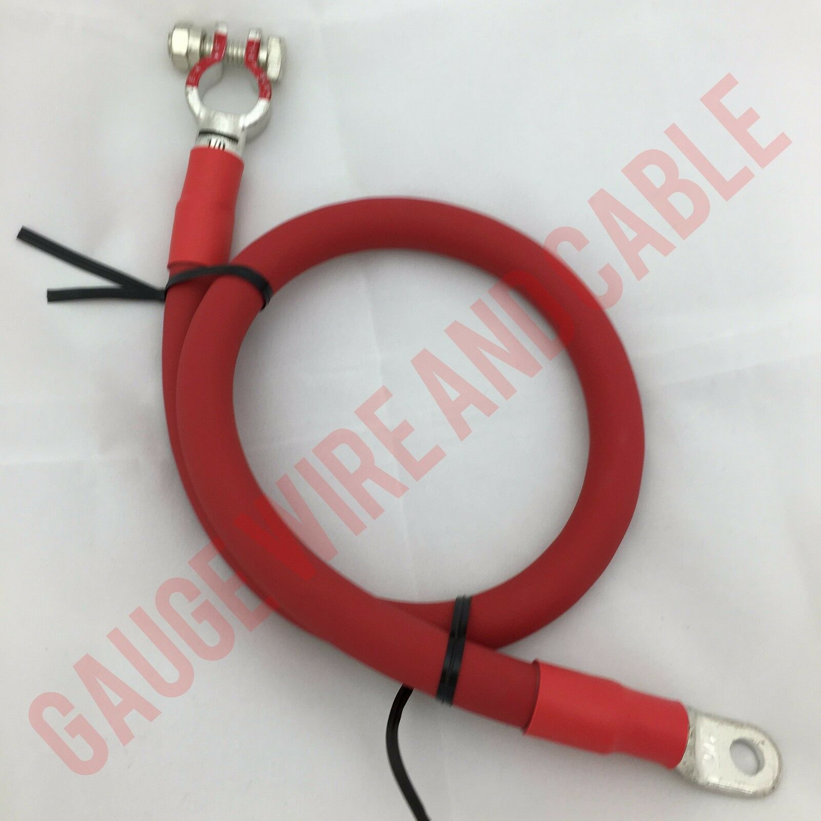 Positive Battery Cable 1/0 Awg 0 Gauge Ga Copper Custom Made Auto-truck-marine