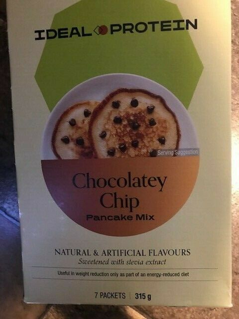 Ideal Protein Chocolate Chip Pancake Mix 7 Packets 18 G Protein