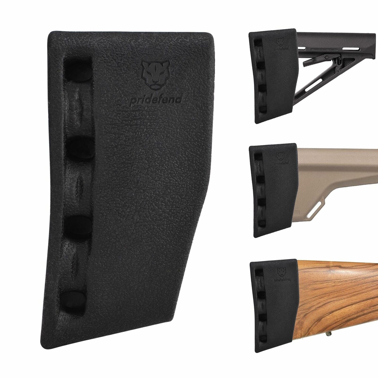 Synthetic Latex Rubber Slip-on Recoil Reducing Pad For Shotgun