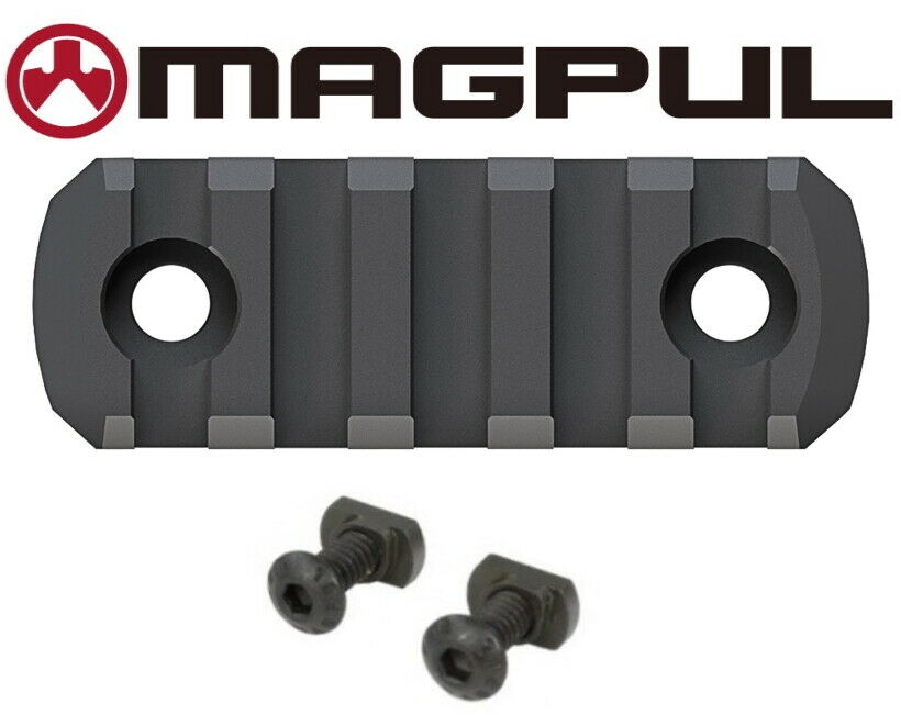 Magpul M-lok 5 Slot Polymer Rail Section Picatinny Mount Mag590 Mlok