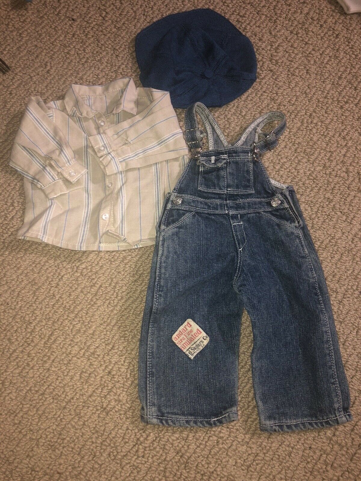 American Girl Doll Kit’s Overalls Outfit - Used