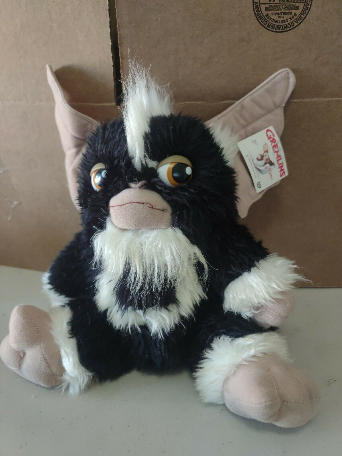 Gremlins Evil Gizmo Black White Mohawk Stripe Stuffed Animal Plush Toy Factory