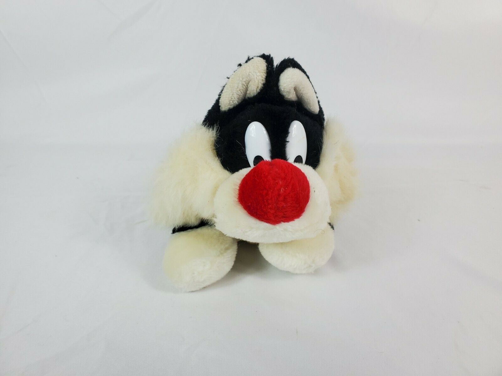 Sylvester Jr Plush 1993 24k Stuffed Animal Black & White Cat Looney Tunes Toy