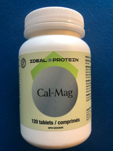 Ideal Protein Natura Cal-mag - 1 Bottle/120 Tablets - Exp 10/2022 Free Shipping