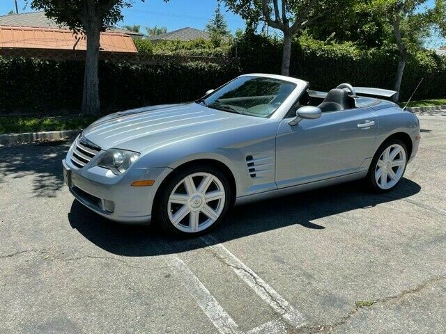 2005 Chrysler Crossfire Limited 2005 Chrysler Crossfire Convertible Grey Rwd Manual Limited