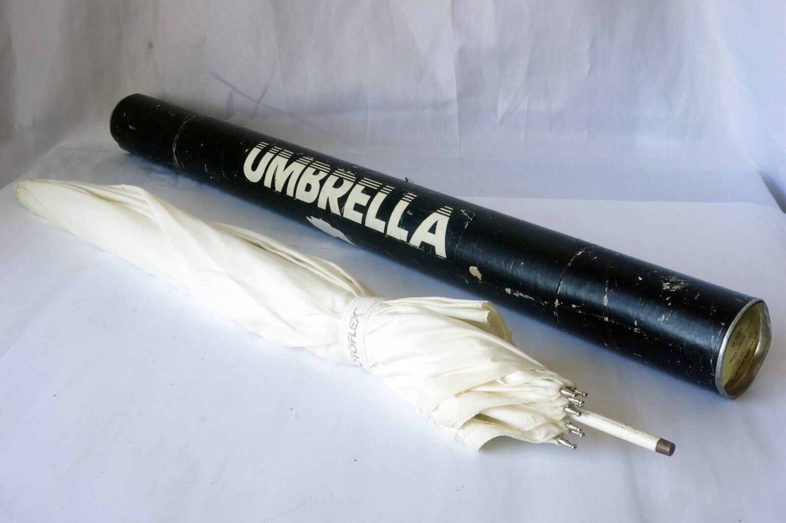 Photoflex Rud-45 45" White Umbrella In Original Tube - Clean Made In Usa
