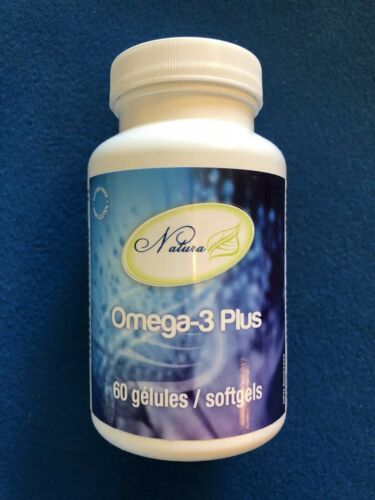Ideal Protein Natura Omega-3 Plus - 1 Bottle/60 Softgels - Exp 5/2022 Free Ship