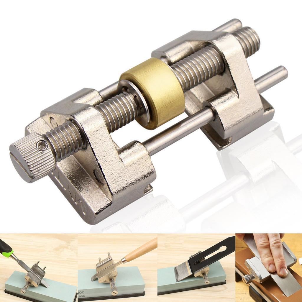 Stainless Steel Clamping Fixed Angle Honing   Wood  Edge Sharpener