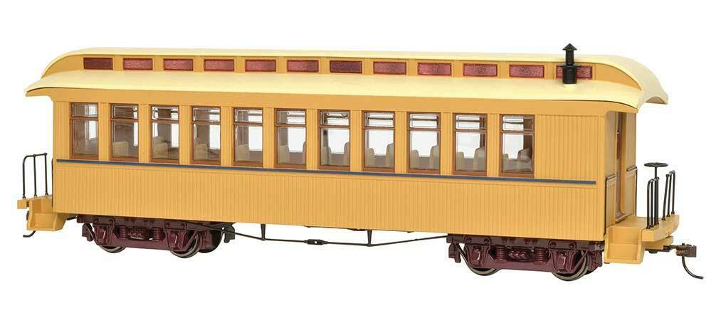 Bachmann On30 26204 Wood Coach/observation  Painted, Unlettered