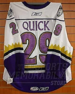 Jonathan Quick Manchester Monarchs Team  Issued Jersey Size 54