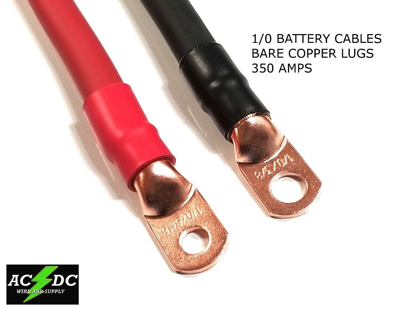 1/0 Awg 0 Gauge Copper Battery Cable Power Wire Auto/inverter/rv/solar