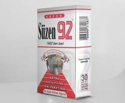 720 X Suzen92 Disposable Tar Blocking Cigarette Filters - 24 Packs Of 30