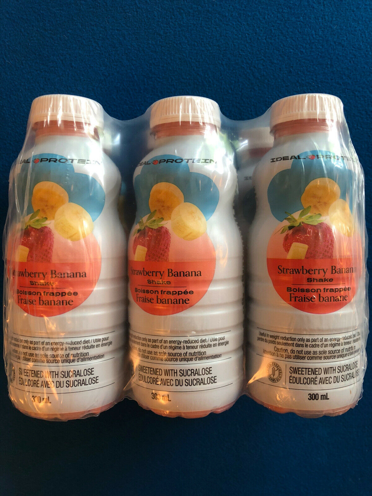 Ideal Protein Ready-made Strawberry Banana Drink - 6 Bottles - Exp 09/30/21