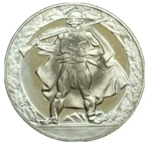 1981 Bulgaria 2 Leva Soldier Holding Rifle 1300 Years Of Bulgaria Au Toned Coin