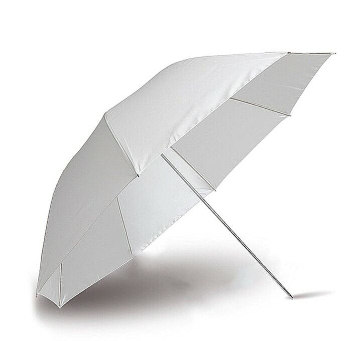 50cm Pro Studio Photography Flash Translucent Soft Lambency Umbrella White Nylon